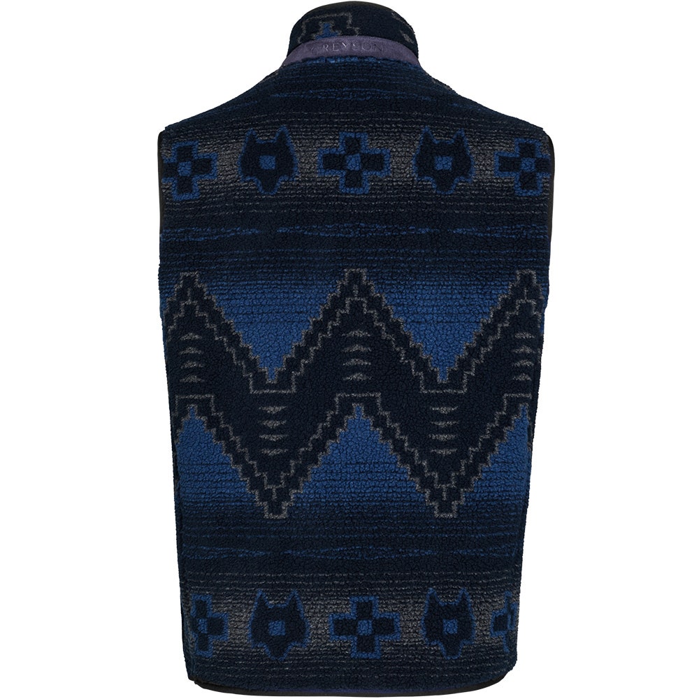 Greyson Golf Gilet - Guardian Sherpa Fleece Vest - Maltese Blue AW26