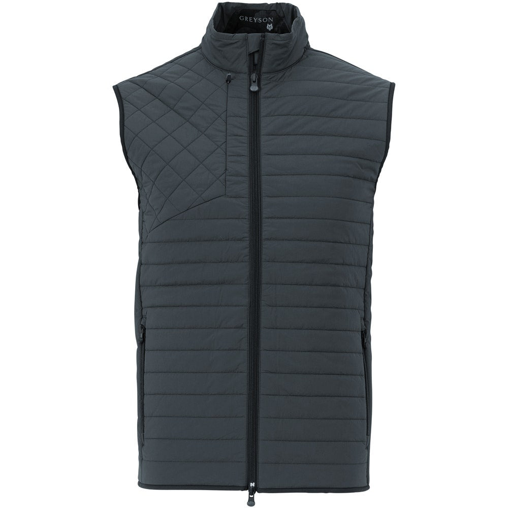 Greyson Golf Gilet - Yukon X-Lite Primaloft Vest - Anthracite SS26