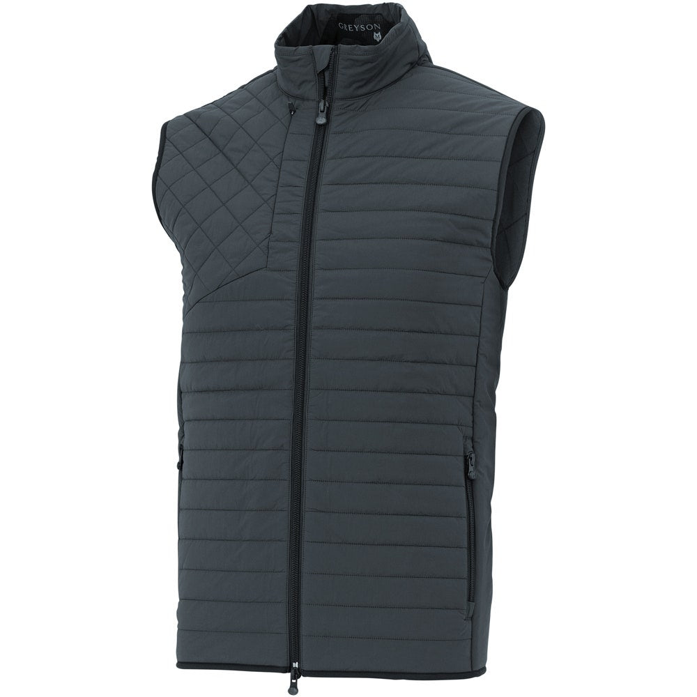 Greyson Golf Gilet - Yukon X-Lite Primaloft Vest - Anthracite SS26