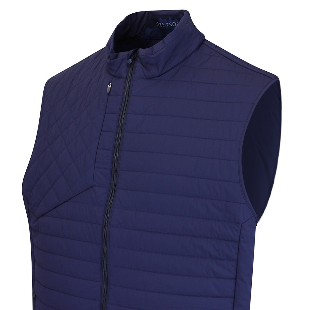Greyson Golf Gilet - Yukon X-Lite Primaloft Vest - Maltese Blue SS26