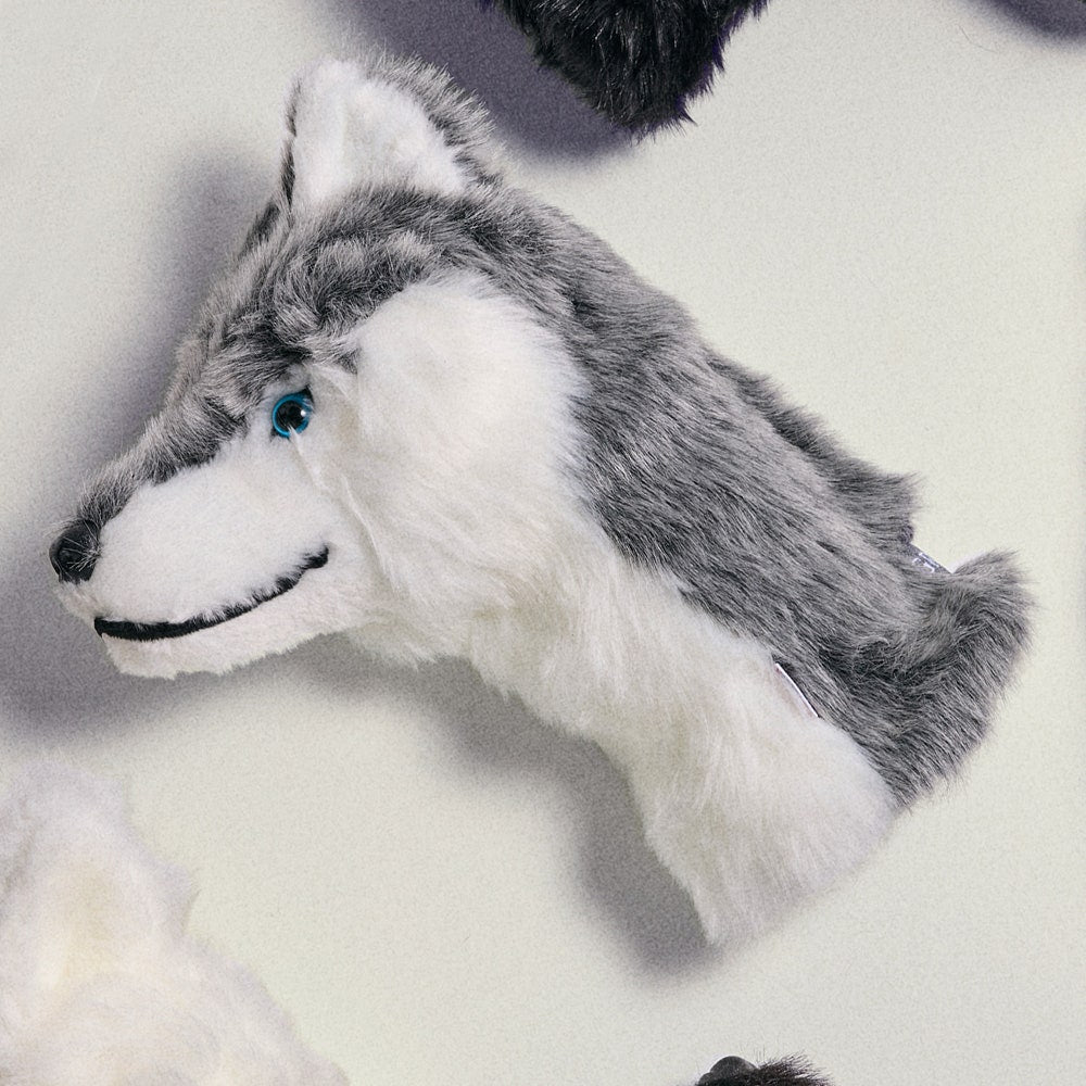 Greyson Golf Headcover - Wolf Driver - Light Grey SS26