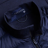 Greyson Golf Jacket - Rhinebeck Hybrid QZ - Maltese Blue AW26