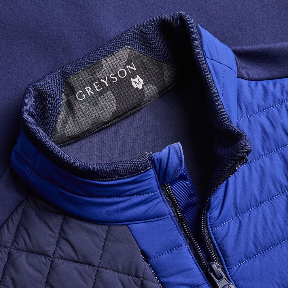Greyson Golf Jacket - Yukon Hybrid Jacket - Iona - Maltese Blue SS25