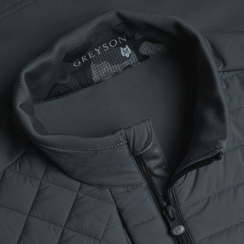 Greyson Golf Jacket - Yukon Primaloft FZ - Anthracite SS26