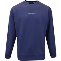 Greyson Golf Jumper - Aspen Crew Neck - Signature Maltese SS26