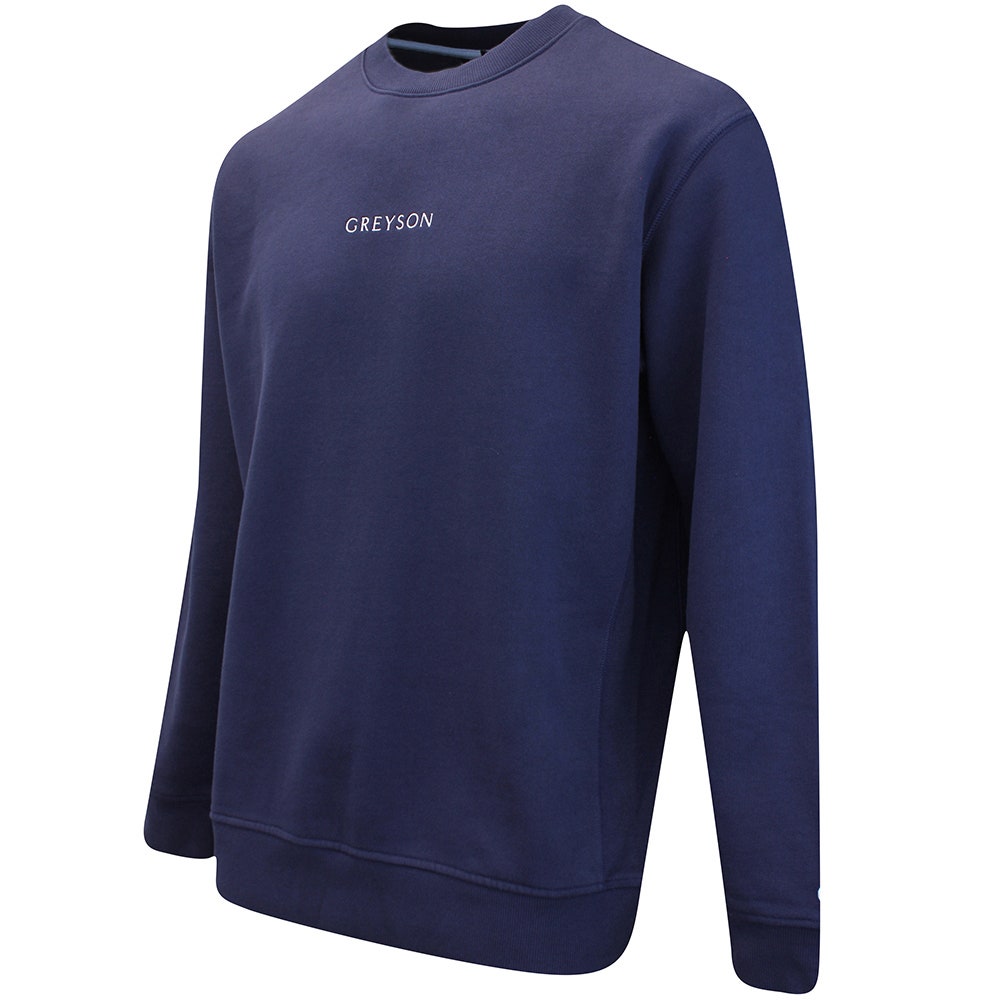 Greyson Golf Jumper - Aspen Crew Neck - Signature Maltese SS26