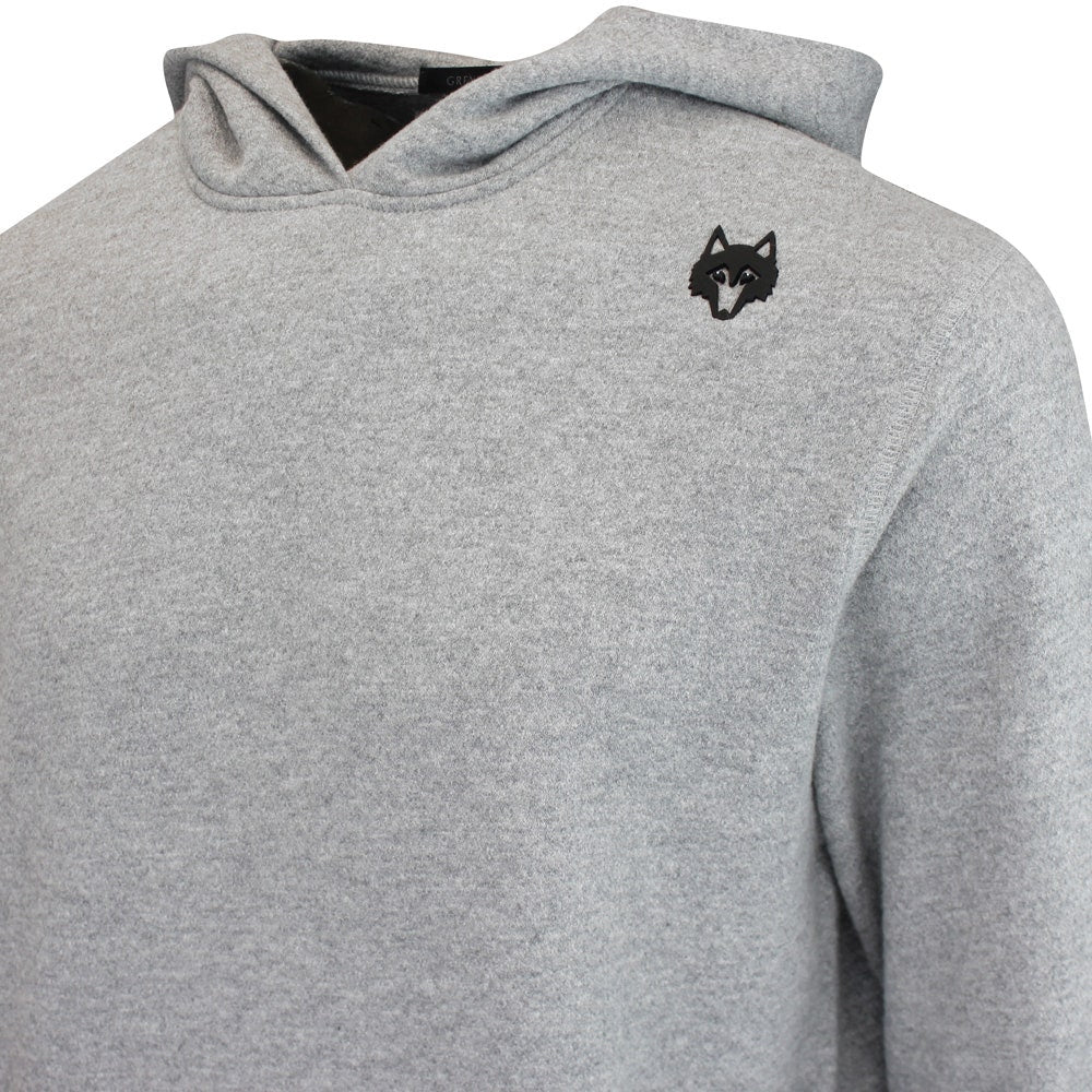 Greyson Golf Jumper - Bleeker Hoodie - Light Grey Heather SS25