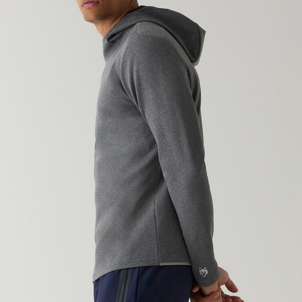 Greyson Golf Jumper - Cokato Hoodie - Smoke Heather SS26