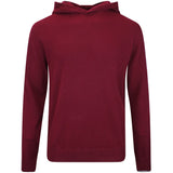 Greyson Golf Jumper - Koko Cashmere Hoodie - Dark Anthurium AW26