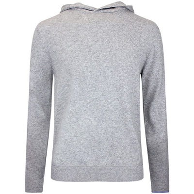 Greyson Golf Jumper - Koko Cashmere Hoodie - Light Grey Heather AW26
