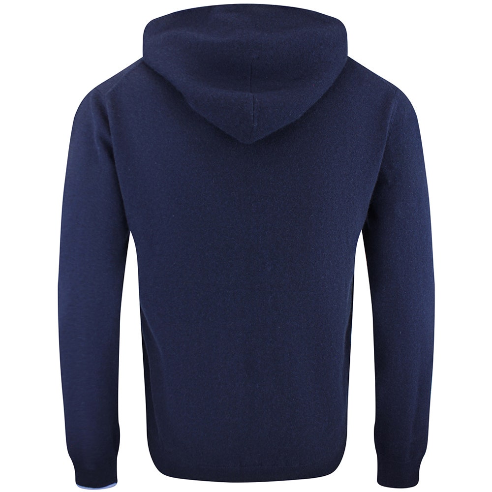 Greyson Golf Jumper - Koko Cashmere Hoodie - Maltese Blue AW26