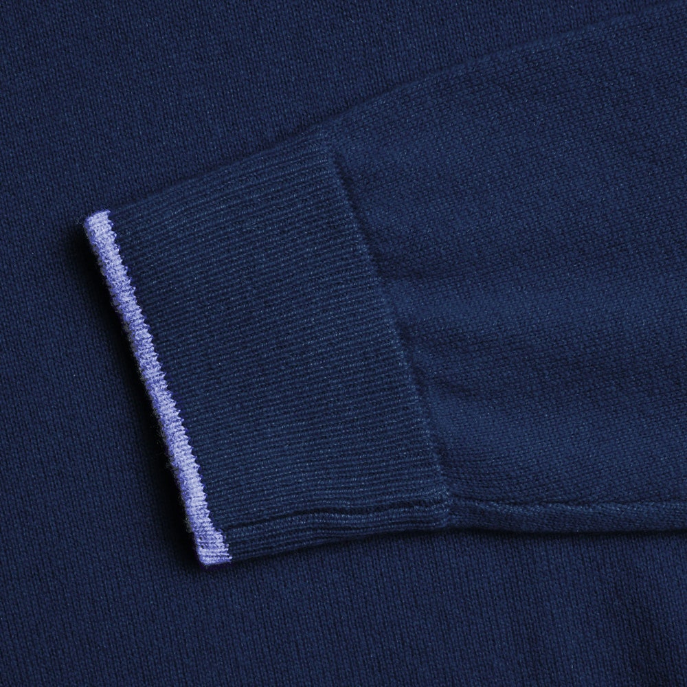 Greyson Golf Jumper - Koko Cashmere Hoodie - Maltese Blue AW26