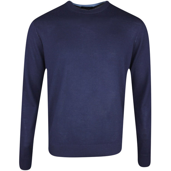 Greyson Golf Jumper - Saratoga Crew Neck - Maltese Blue SS26