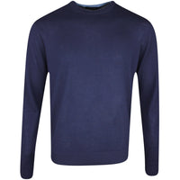 Greyson Golf Jumper - Saratoga Crew Neck - Maltese Blue SS26