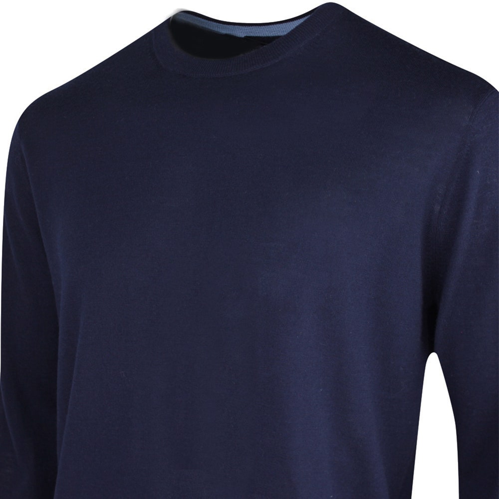 Greyson Golf Jumper - Saratoga Crew Neck - Maltese Blue SS26