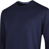 Greyson Golf Jumper - Saratoga Crew Neck - Maltese Blue SS26