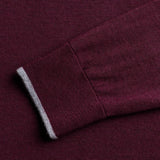 Greyson Golf Jumper - Saratoga Crew Neck - Merlot AW26