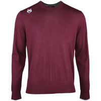 Greyson Golf Jumper - Saratoga Crew Neck - Merlot AW26