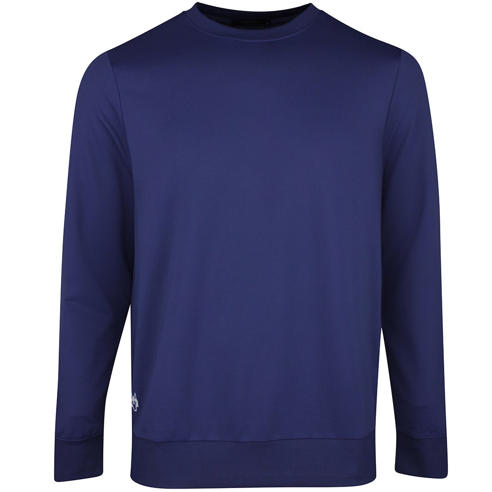 Greyson Golf Jumper - Siasconset Crew Neck - Maltese Blue SS26