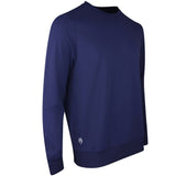 Greyson Golf Jumper - Siasconset Crew Neck - Maltese Blue SS26