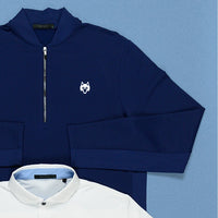 Greyson Golf Jumper - Siasconset QZ - Maltese Blue SS25