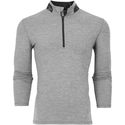 Greyson Golf Mid Layer - Guide Sport QZ - Light Grey Hthr SS26