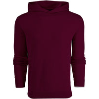 Greyson Golf Mid Layer - Koko Cashmere Hoodie - Dark Anthurium 2025