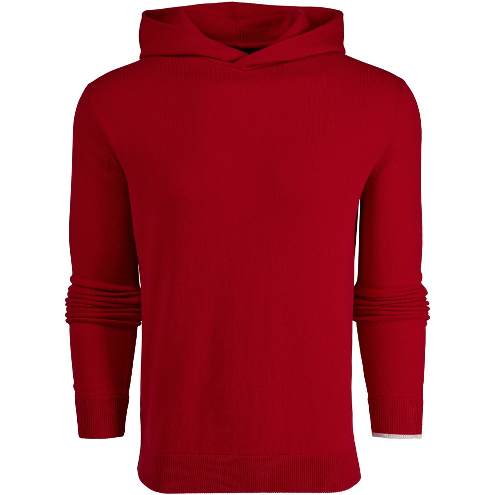 Greyson Golf Mid Layer - Koko Cashmere Hoodie - Red Admiral SS26