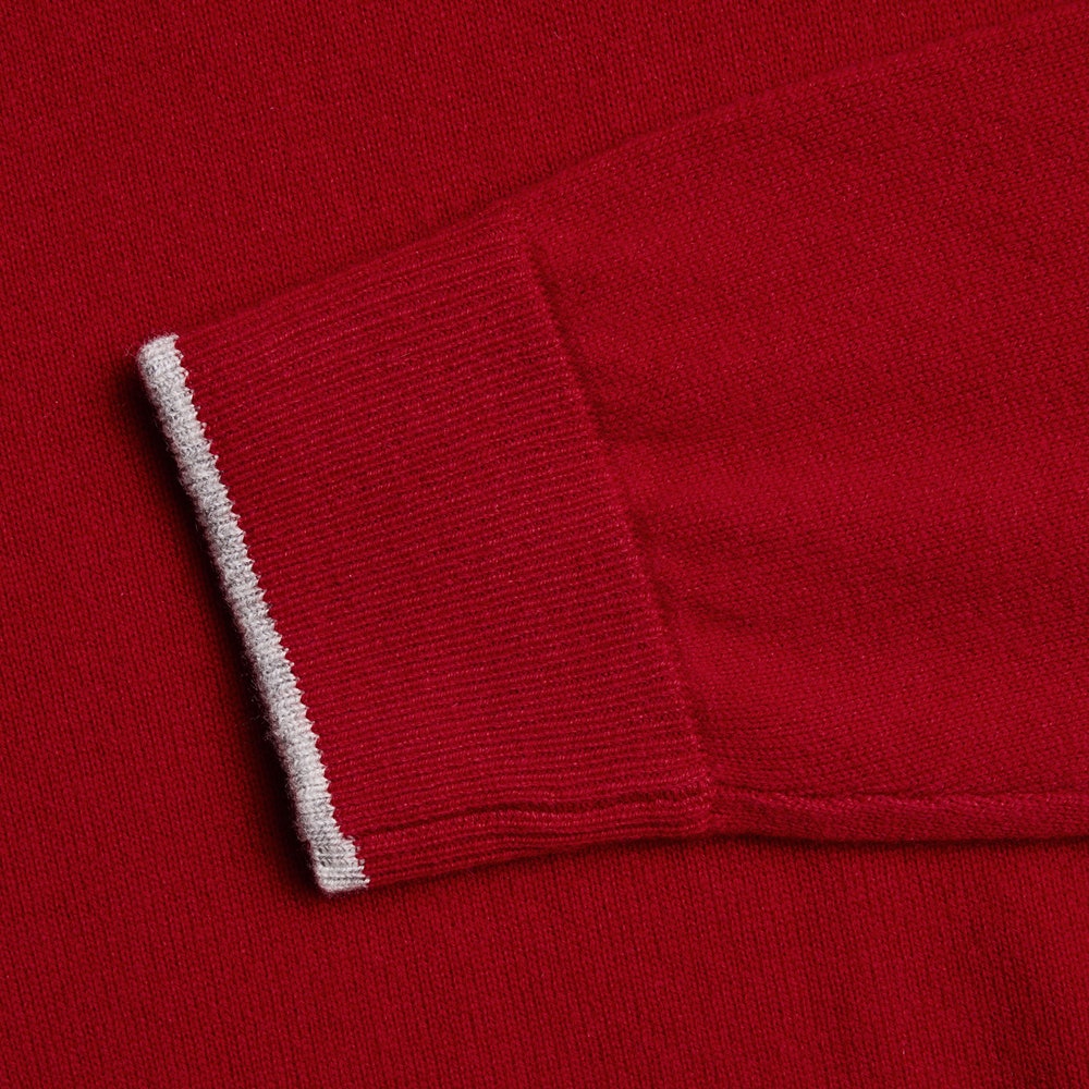Greyson Golf Mid Layer - Koko Cashmere Hoodie - Red Admiral SS26