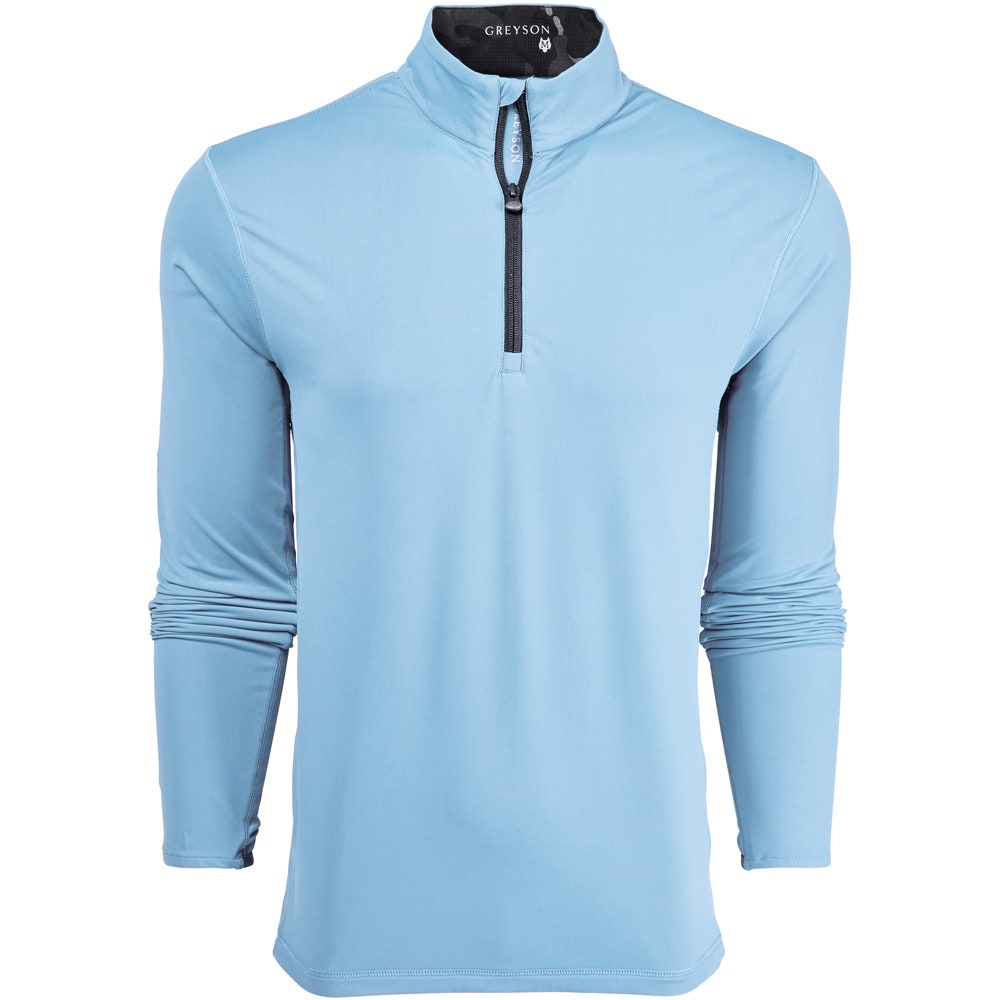 Greyson Golf Mid Layer - Tate Performance QZ - Wolf Blue 2025