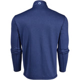 Greyson Golf Mid Layer - Tate QZ - Navy Herringbone SS26