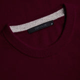 Greyson Golf Mid Layer - Tomahawk Cashmere Crew - Anthurium SS26