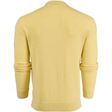 Greyson Golf Mid Layer - Tomahawk Cashmere Crew - Canary SS26