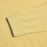 Greyson Golf Mid Layer - Tomahawk Cashmere Crew - Canary SS26