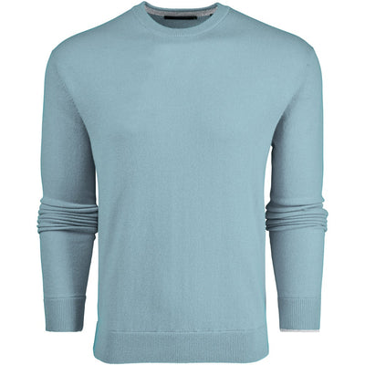 Greyson Golf Mid Layer - Tomahawk Cashmere Crew - Harbor SS26