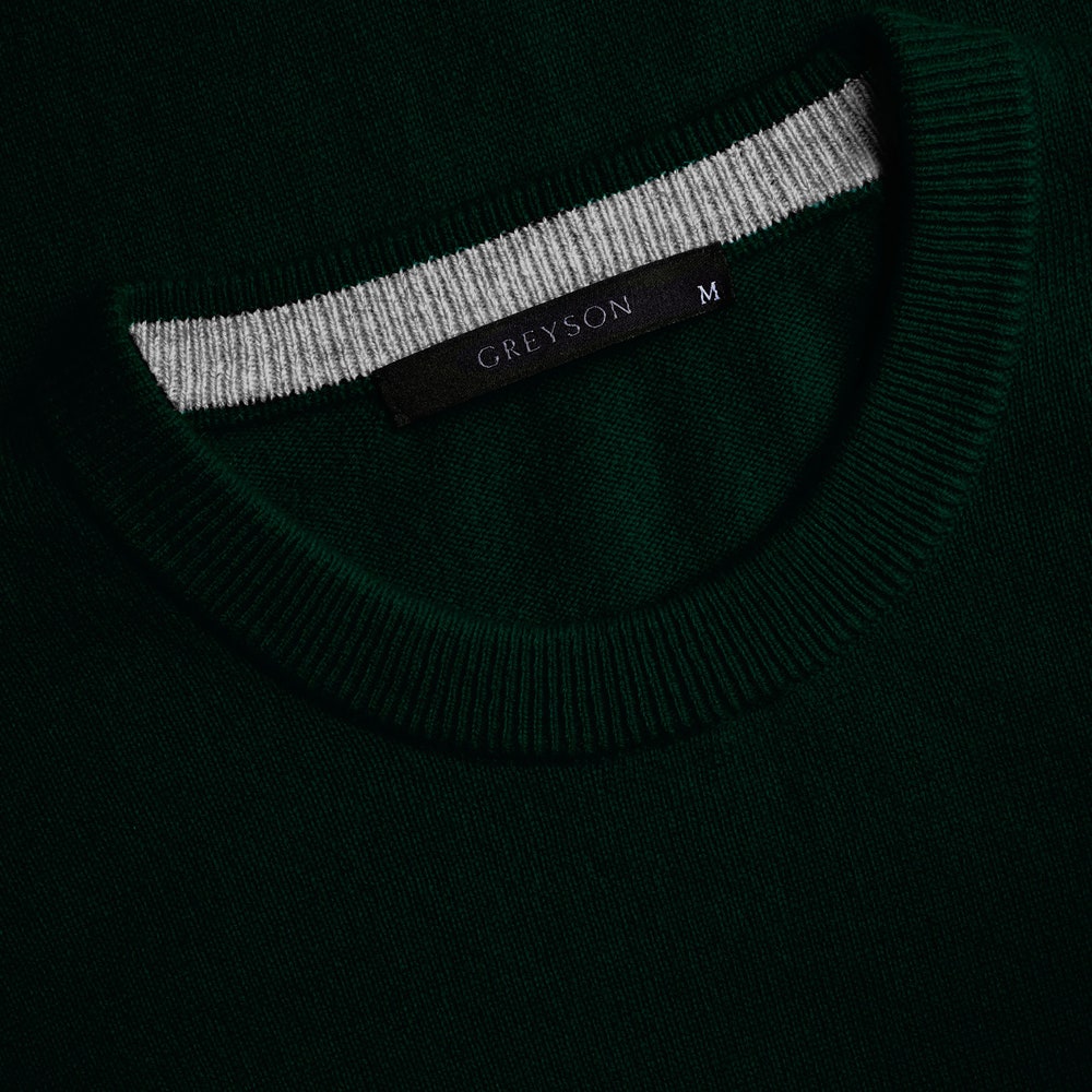 Greyson Golf Mid Layer - Tomahawk Cashmere Crew - Jesper 2026