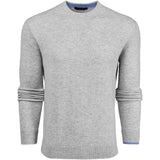 Greyson Golf Mid Layer - Tomahawk Cashmere Crew - Light Grey Hthr 2026