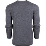Greyson Golf Mid Layer - Tomahawk Cashmere Crew - Smoke Hthr 2026