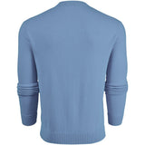 Greyson Golf Mid Layer - Tomahawk Cashmere Crew - Wolf Blue SS26