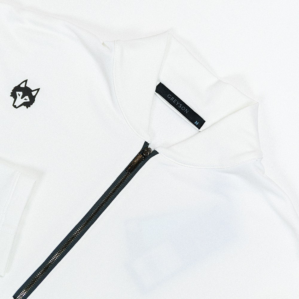 Greyson Golf Pullover - Siasconset Players Club QZ - Arctic FA25