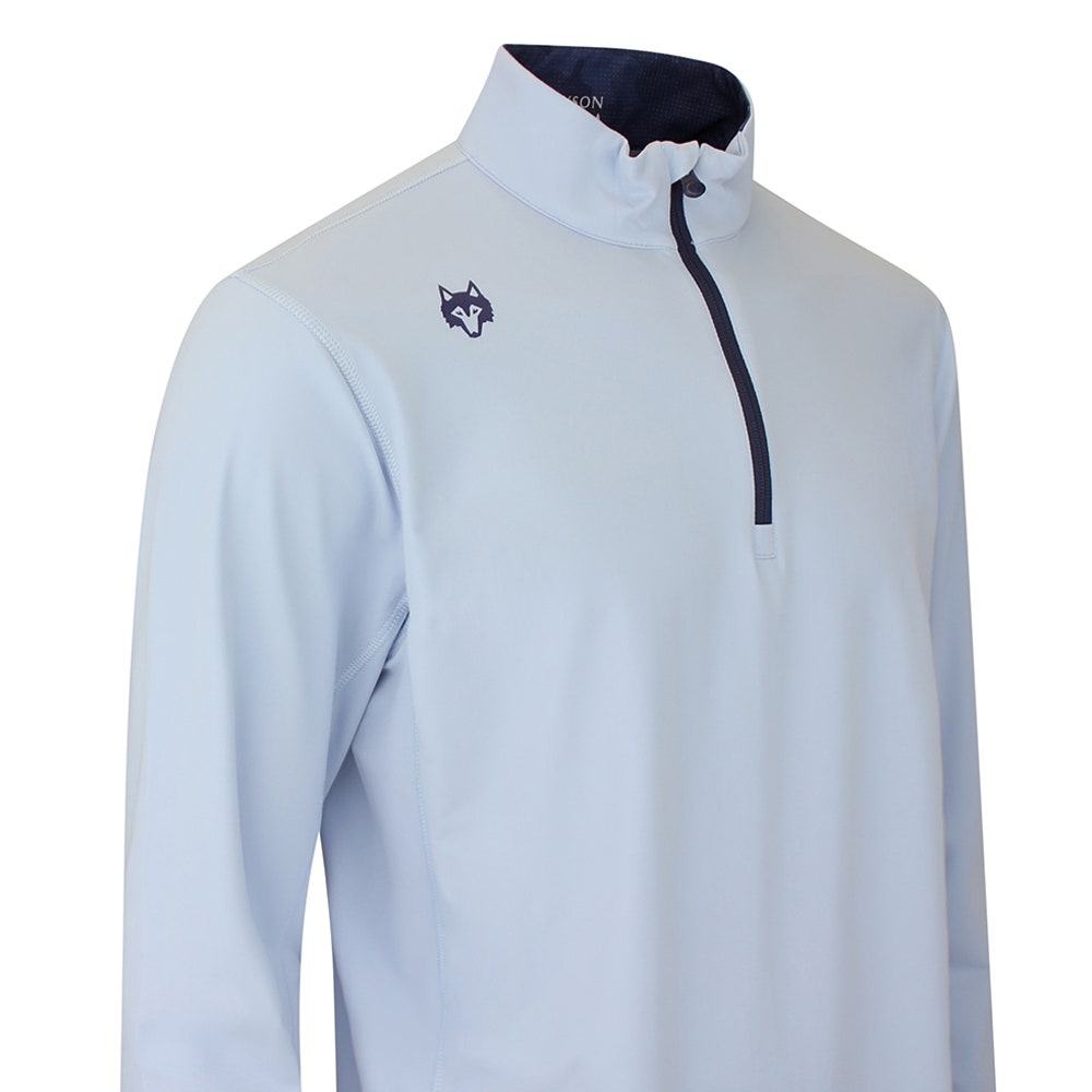 Greyson Golf Pullover - Tate Players Club QZ - Wolf Blue SS26