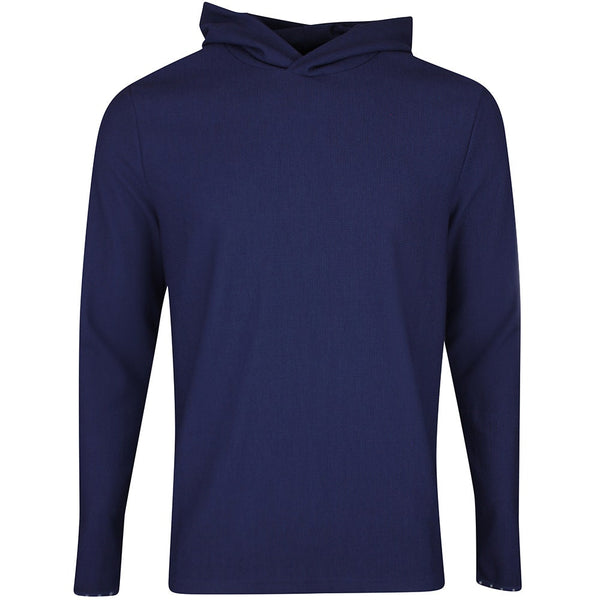 Greyson Golf Pullover - Traverse Waffle Hoodie - Maltese Blue SS26