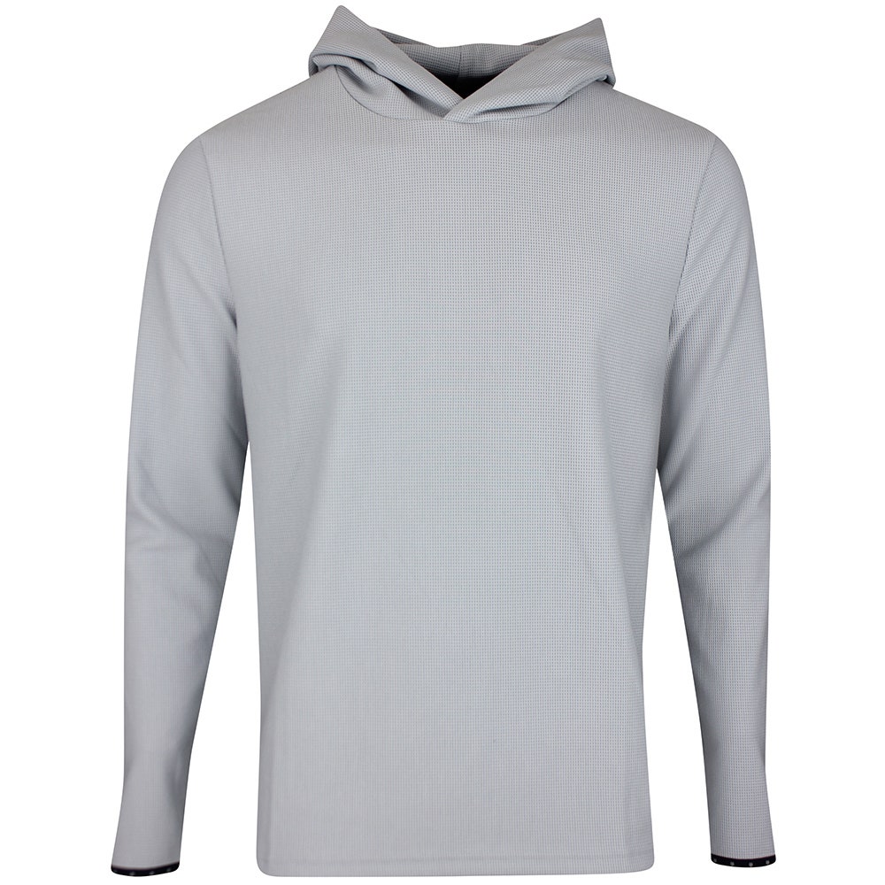 Greyson Golf Pullover - Traverse Waffle Hoodie - Pacific Fog SS26