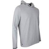 Greyson Golf Pullover - Traverse Waffle Hoodie - Pacific Fog SS26