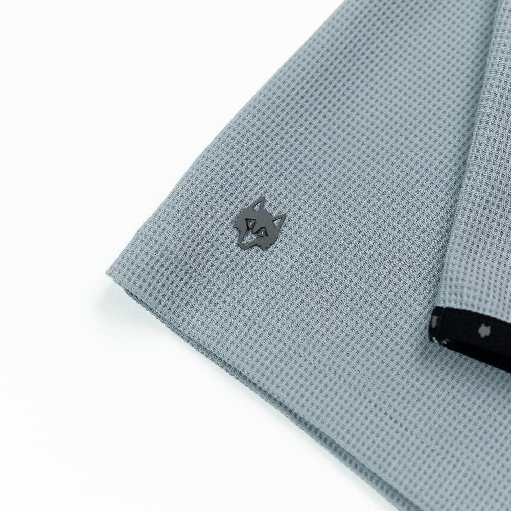 Greyson Golf Pullover - Traverse Waffle Hoodie - Pacific Fog SS26