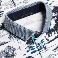Greyson Golf Shirt - Angel Oak Polo - Arctic SS26