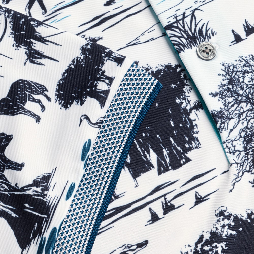 Greyson Golf Shirt - Angel Oak Polo - Arctic SS26