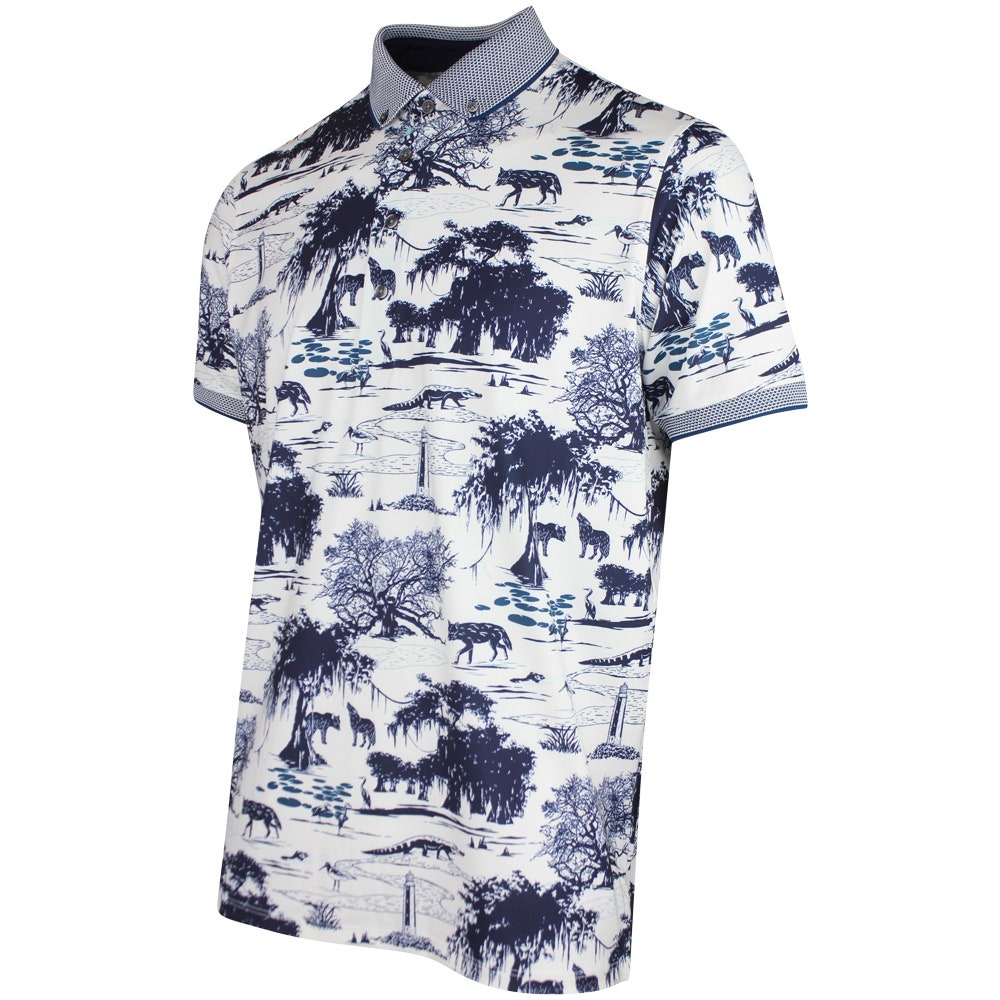 Greyson Golf Shirt - Angel Oak Polo - Arctic SS26