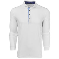Greyson Golf Shirt - Apache II LS Polo - Arctic 2026