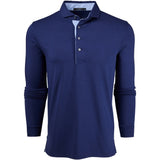 Greyson Golf Shirt - Apache II LS Polo - Maltese Blue 2026